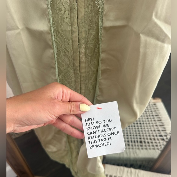 ASOS DESIGN satin patchwork lace midi dress - Picture 6 of 9